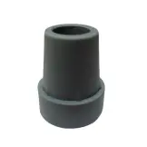Walking Stick Ferrule Grey, 19 mm | MOBIAK